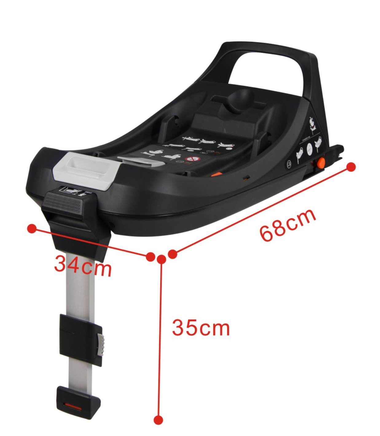I-Size Approved Infant Car Seat
