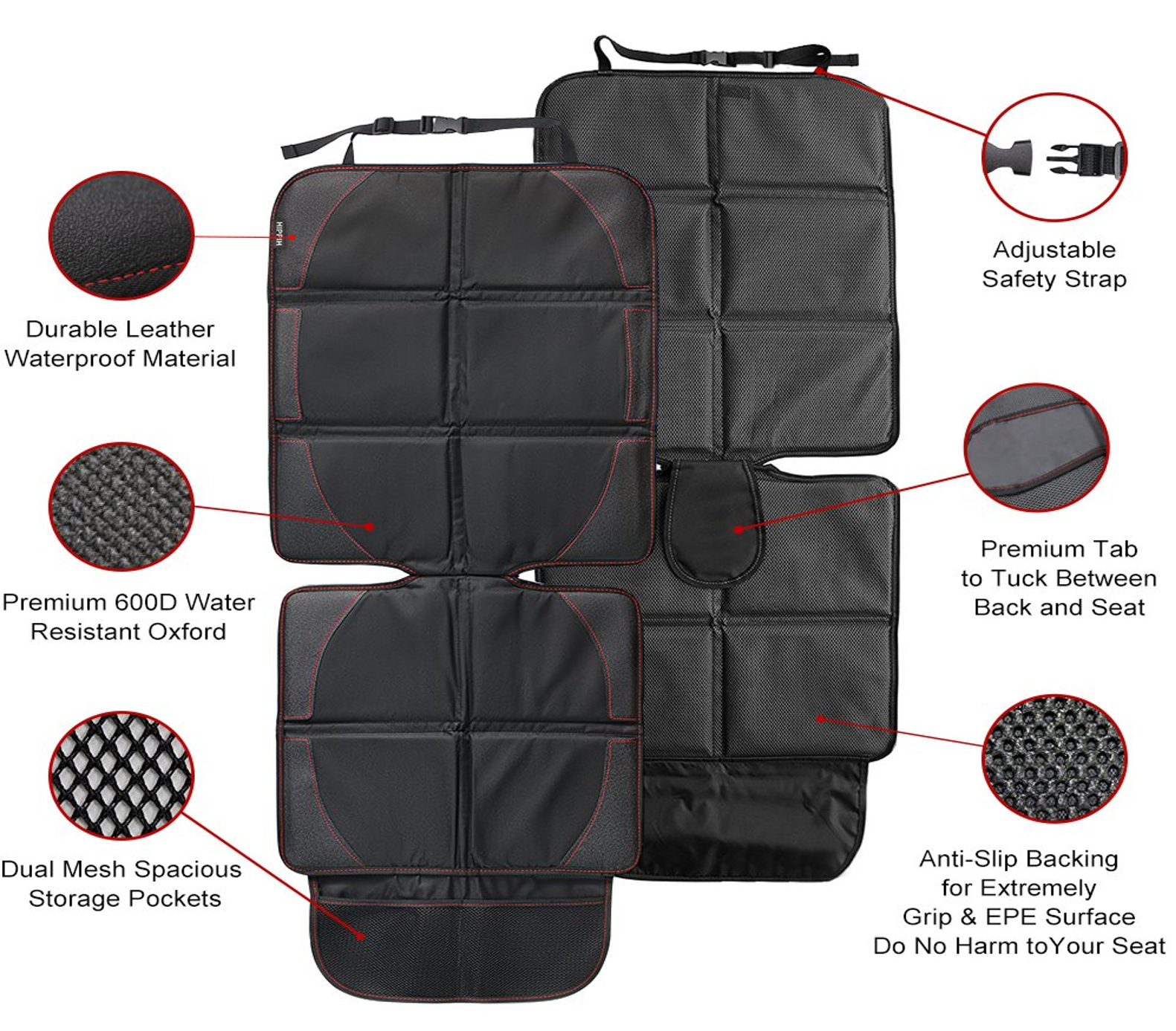 Anti-slip Baby Car Seat Protector